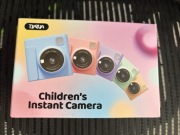 TIATUA X2 aparat błyskawiczny dla dzieci, 2.4'' INSTAX Instant