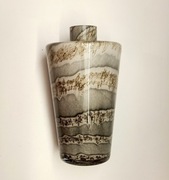 Piękny, nowoczesny, duży wazon szklany, manufaktura Krosno