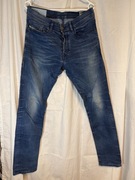 Spodnie dżinsowe męskie Diesel Tepphar Stretch Slim-Carrot