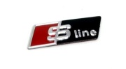 Naklejka SLINE AUDI 28mm 28x9mm Emblemat Kierownica Logo znaczek