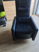 Super wygodny skórzany fotel relaks  JR 3170 Belgijskiej Firmy Jori