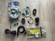 Kabel USB, VGA, RS232, PS2, LPT, mini jack, Ładowarka 12V (pakiet)