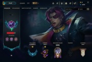 Konto LOL League of legends EUNE Platyna 4 132 Postacie 34 Skiny 105 LVL