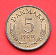 5  Ore  1965  CS  r  -    Dania   Fryderyk IX    stan !!  