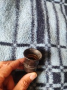 Oprawka żarówki z Bakelitu z czasów PRL  