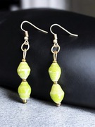 Kolczyki - Ekologiczne, ręcznie robione kolczyki z Afryki (Uganda)