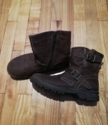 kozaki dziewczęce zamszowe 31