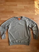 Bluza Alpha Industries Crewneck L/XL stone grey kieszeń na rękawie