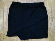 REPORTER YOUNG czarna pikowana spódniczka mini 164