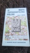 MAPA TOPOGRAFICZNA POLSKI -> KIELCE M-34-IX