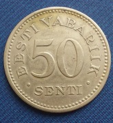 Moneta Estonia 50 senti 1936