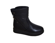 Botki damskie ,ocieplane J33-1 rozm 36