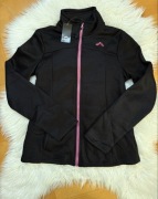 Crivit czarna Damska kurtka z dzianiny i polaru S 36/38