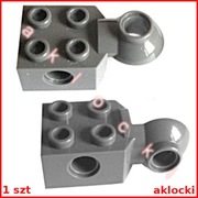 LEGO Technic KLOCEK 2x2 przegub obrotowy szary 48170 poziomy 48171 pionowy