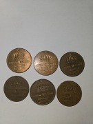 6 monet 5 ORE Szwecja różne roczniki
