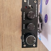 Hybrydowy przedwzmacniacz, bufor lampowy HiFi z regulacją barwy dźwięku