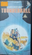 Thunderball James Bond VHS 1 wydanie 