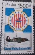 Polska 3153 50 rocznica bitwy o Wielką Brytanię 1990