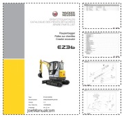 Wacker Neuson EZ36 Excavator Parts Catalog Katalog części