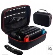 GORIXER TRAWEL CASE ETUI DO NINTENDO SWITCH1/2/ OLED  CZARNY POKROWIEC .