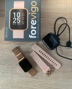 Smartwatch złoty - FOREVER SW-300 (stan jak nowy)
