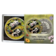 Srebrna moneta Four Season – Spring Chińska Panda 30 g Srebra 2022
