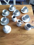 Zestaw kawowy 17 elementów.