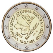 2 Euro - Słowacja z 2011 roku.