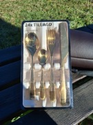 Sztućce IKEA stał nierdzewna 