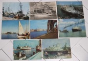 Stare pocztówki Gdynia kolekcjonerskie 8 sztuk zestaw