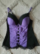Gorset, sexi top koszulka ze stanikiem New Yorker 38/40 80C