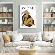 Plakat Henri Matisse, Ilustracja kobiety, Grafika