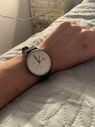 Męski zegarek tommy hilfiger ze skórzanym paskiem