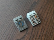 Lego klocki 3298px10 Space UFO i 3298pb005 seria Space (Insectoids) lata 90