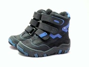 Buty zimowe chłopięce Kornecki skórzane z membraną. Rozmiar 23.