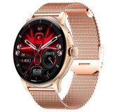 Smartwatch Damski Rubicon Rose Gold Bransoletka+ Pasek Pink
