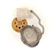 Zaparzacz sitko do Herbaty i Ziół Biały Kwarc