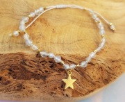 Bransoletka na sznurku labradoryt kamienie natural