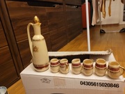 Karafka z kieliszkami