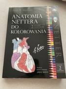 Anatomia Nettera do kolorowania J.T. Hansen, John T. Hansen