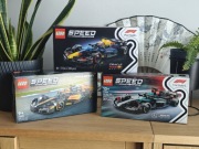 Zestaw LEGO 3 szt F1 Formuła 1 nowe 