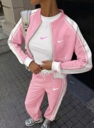 Różowy komplet dresowy damski 3w1, dresy S-XL