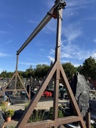 Suwnica bramowa do 2,5 tony aluminiowa szyna 4m rozkładana mobilna FV