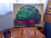 Obraz malowany akrylem