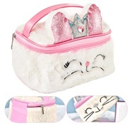 Kosmetyczka Króliczek z Koroną biała