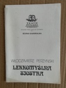 Program Teatralny Teatr Polski Lekkomyślna Sjostra
