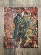 Obraz „Zapomniany czas” 30x25cm, akryl na płótnie