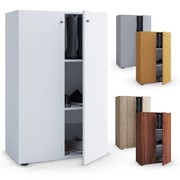 Komoda biała Lona  VCM. 3 komory drzwiczki 