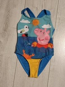 Kostium strój kąpielowy Jednoczęściowy Peppa Pig rozmiar 92