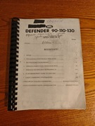 Land Rover Defender 90 110 130 instrukcja obsługi - kserokopia 1999